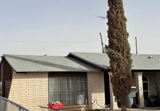Exterior of a recently purchased El Paso home by We Buy Casa, featured under client reviews showcasing successful as-is sales