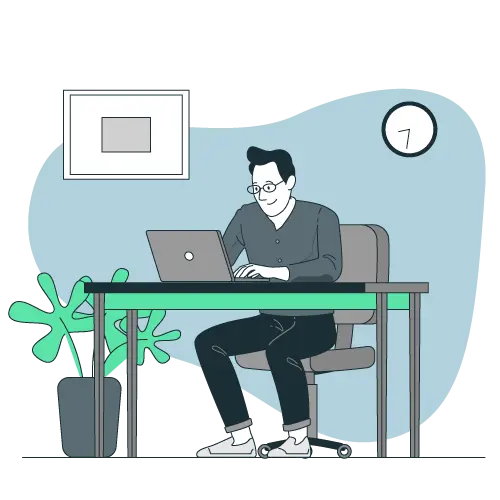 A smiling homeowner scheduling an appointment with We Buy Casa to discuss selling their house quickly for cash in El Paso. Ideal for those asking, "How do I sell my house in El Paso fast?"