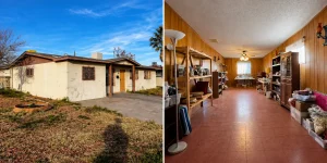 Inherited El Paso house listed and sold as-is with belongings left inside
