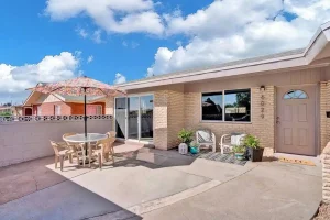 Professional twilight photography used to market a Coronado Hills home for sale in El Paso, Texas.