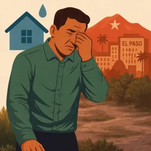 Homeowner stressed about foreclosure in El Paso Texas